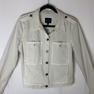 Liverpool Eggshell Denim Jacket size L
